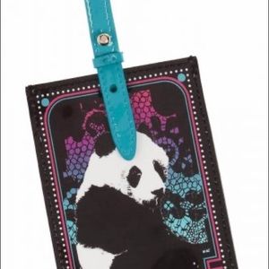 RARE Jimmy Choo + Rob Pruitt Panda Luggage Tag